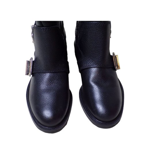 🆕 VINCE CAMUTO Alicenta Moto Bootie Boots 5.5 Black - Picture 12 of 13